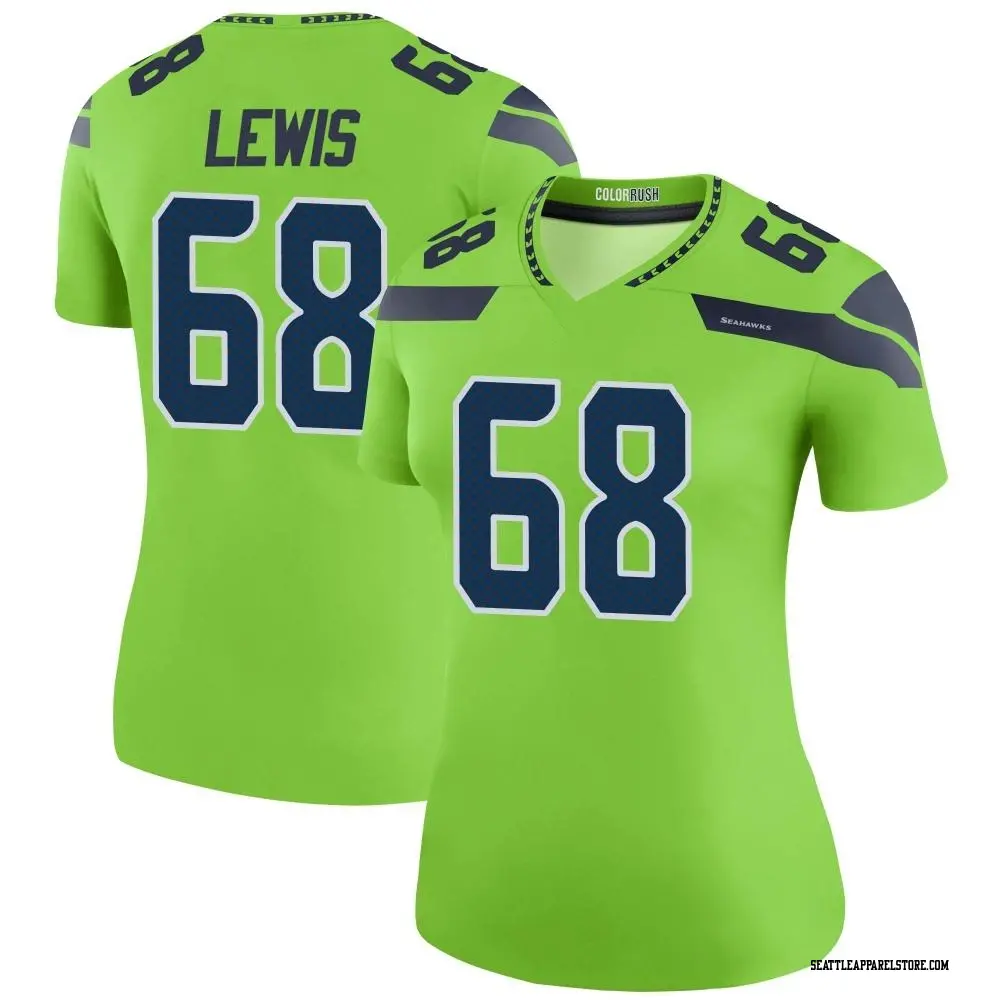 Women's color deals rush seahawks jersey