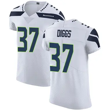 Quandre Diggs Men's Elite White Seattle Seahawks Vapor Untouchable Jersey